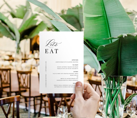 Modern Online Restaurant Menu on a Tablet
