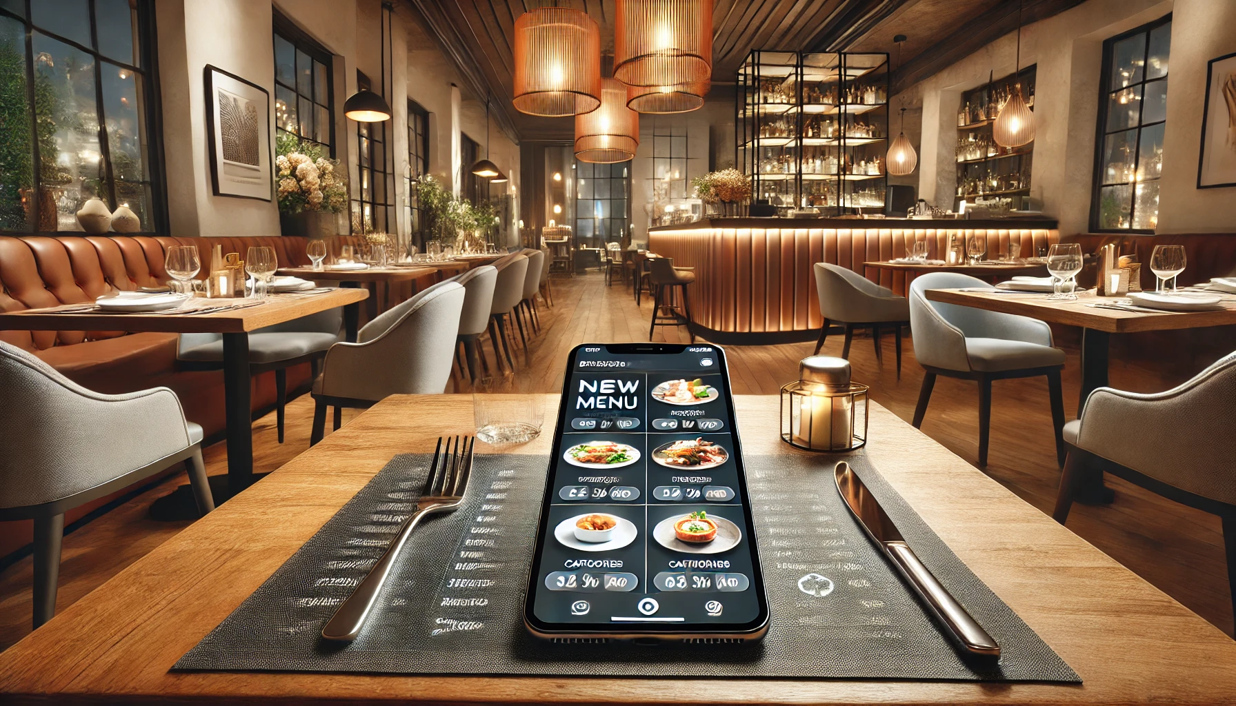 Digital menu vs. printed menu cost comparison